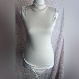 Bodysuit Off White Women Size Medium